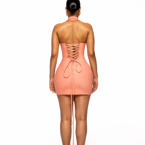 Hanifa Ruched Midi Dress - Picture 4 of 4